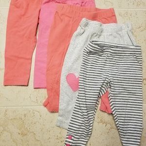 Bundle of 5 carters pants